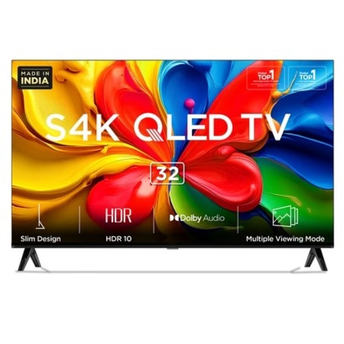 TCL 32 inch HD QLED Smart Google TV with Google Assistant 32S4K